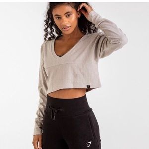 Gymshark Long Sleeve Towel Tee